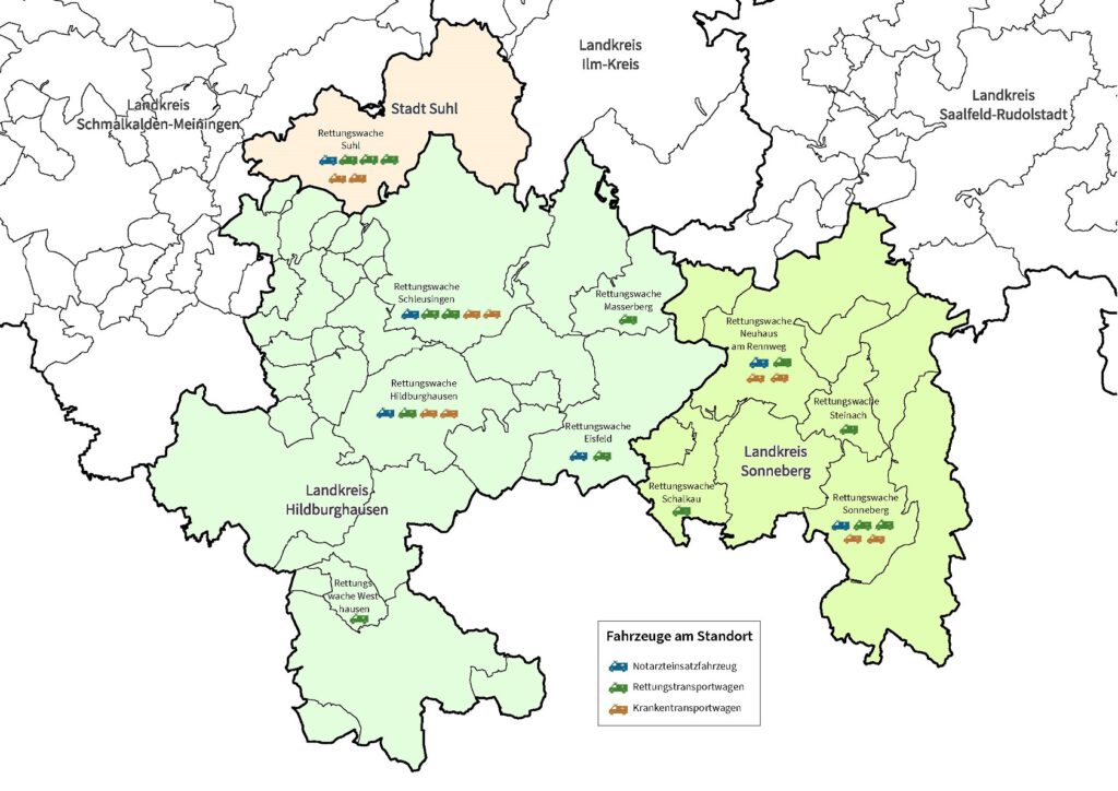 RDZV Landkarte